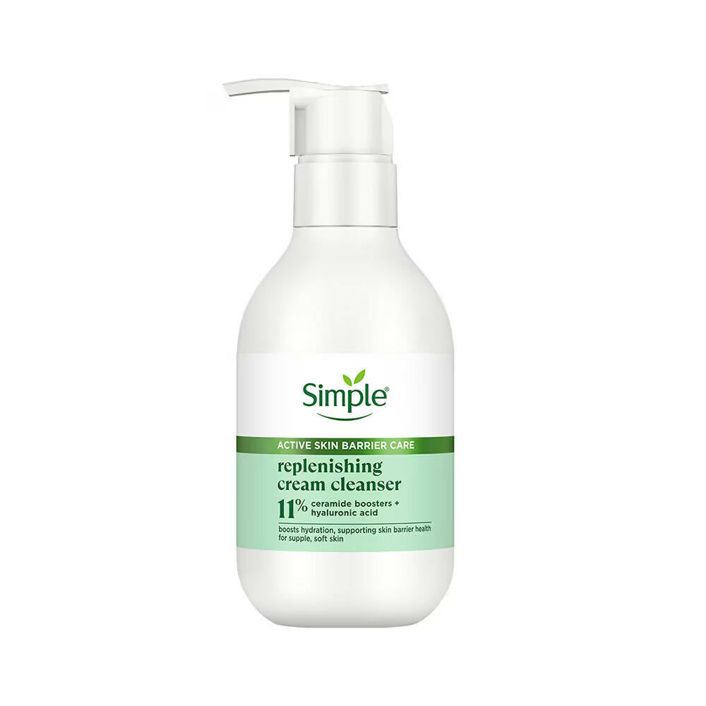 Simple Active Skin Barrier Care Replenishing Cream Face Cleanser
