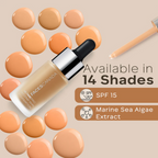 Faces Canada Ultime Pro Second Skin Foundation - Medium Natural 022