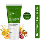 Globus Naturals Refreshing Face Wash with Peach & Red Grapes - Distacart