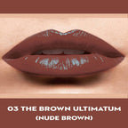 Sugar Never Say Dry Creme Lipstick - The Brown Ultimatum (Nude Brown)