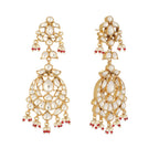 Nuyug 22K Gold Plated Serenoor Pearl Chandbali Earrings - Distacart