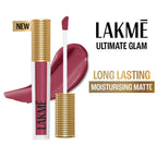 Lakme Ultimate Glam Matte Liquid Lipstick - Muave Party