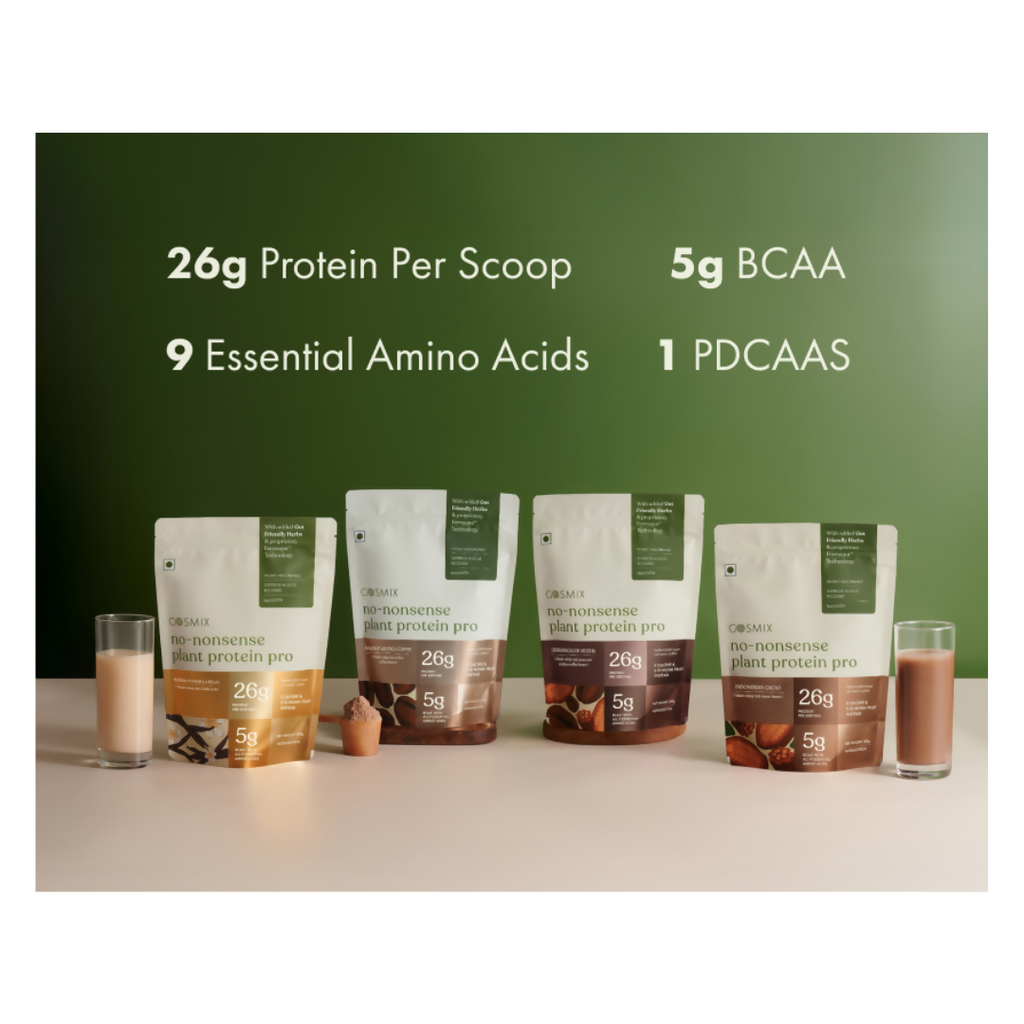 Cosmix no nonsense Plant Protein Pro Kerala Vanilla Bean - Distacart