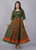 Vamika Multicolor Cotton Printed Party/Casual Wear Kurti (GAM20K)