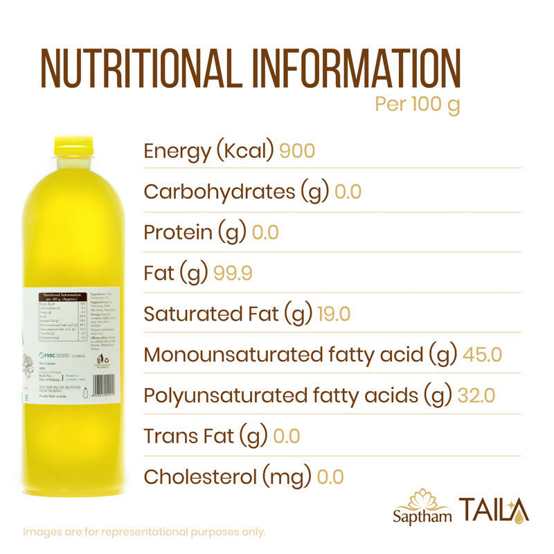 Saptham Taila Groundnut Oil - Distacart
