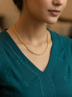 NVR Women Gold Plated Chain - Distacart
