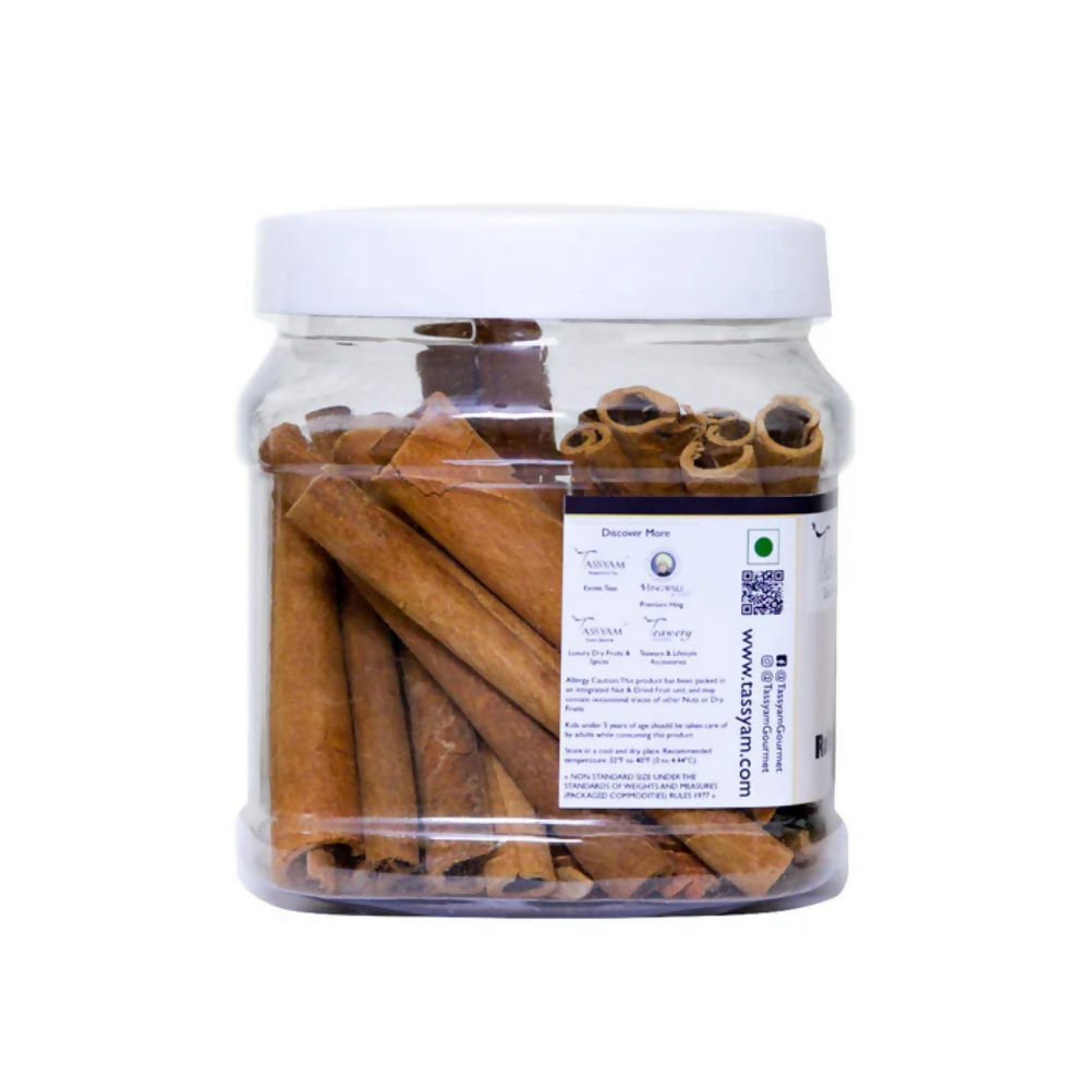 Tassyam Organics Premium Rolled Cinnamon Sticks - Distacart