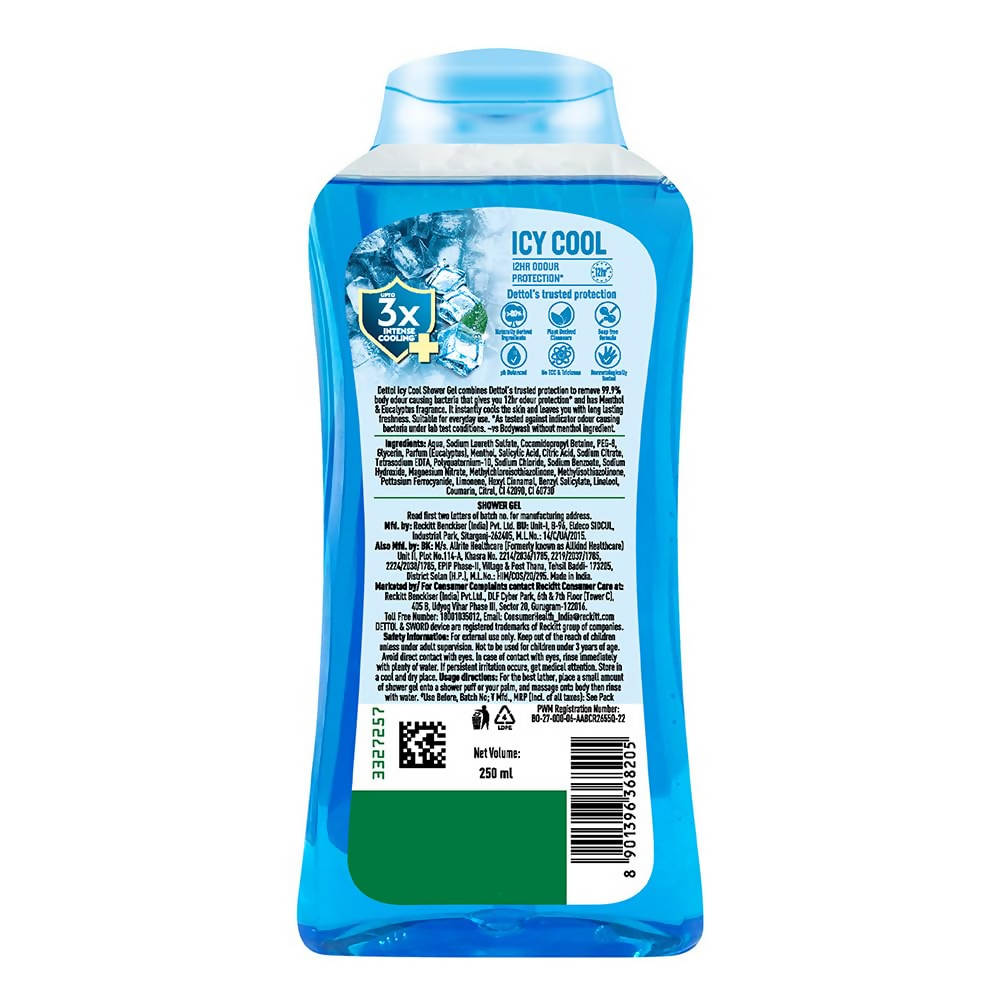 Dettol Body Wash and Shower Gel - Cool - Distacart