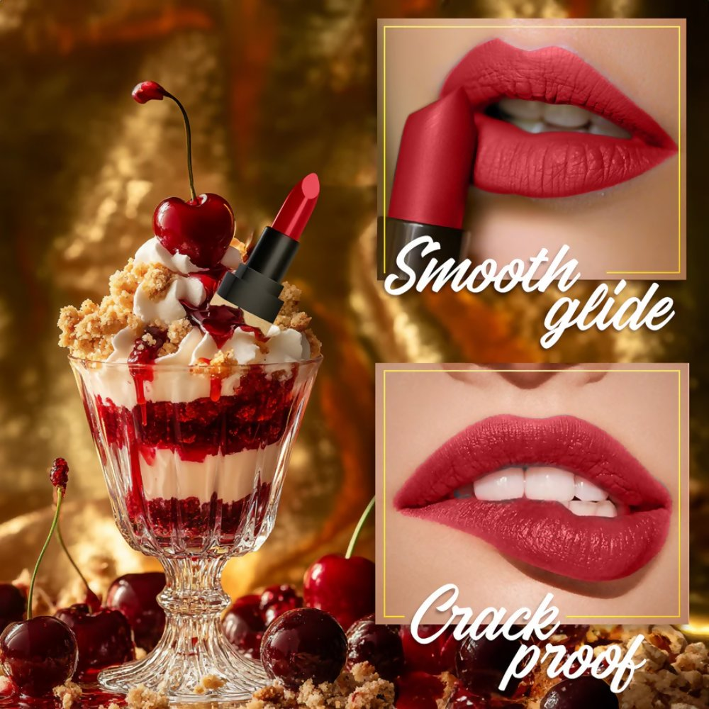 Faces Canada Comfy Matte Velvet Touch Lipstick - Cherry Pie 02