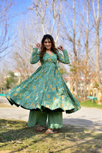 Aayaa Pure Cotton Silk Suit With Heavy Digital Print - Multi Color - Distacart