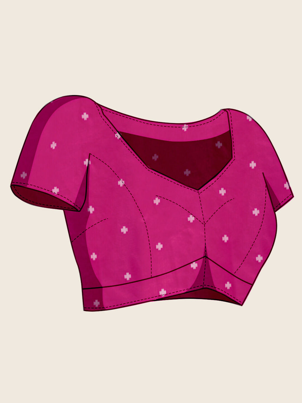 Pink Soft Silk Woven Meenakari Designer Saree - Vedanti