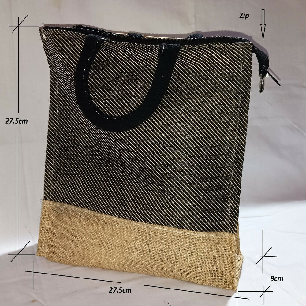 Jute Ladies Fashion Bags Combo - Big & Small