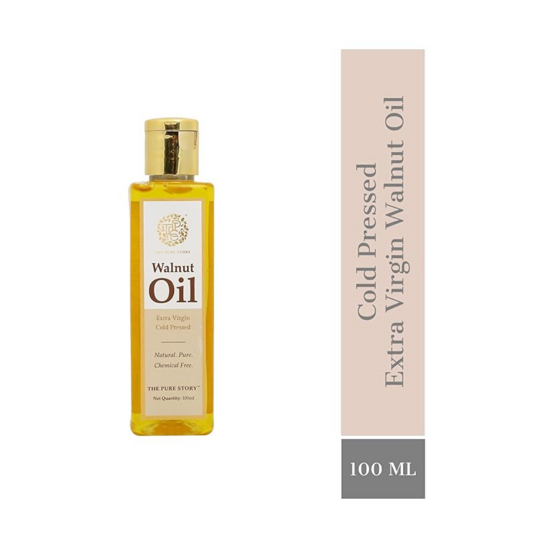 The Pure Story Natural Cold Pressed Oil for Hair & Skin with Walnut - Distacart