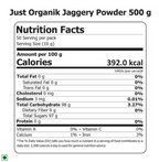 Just Organik Jaggery Powder (Shakkar) - Distacart