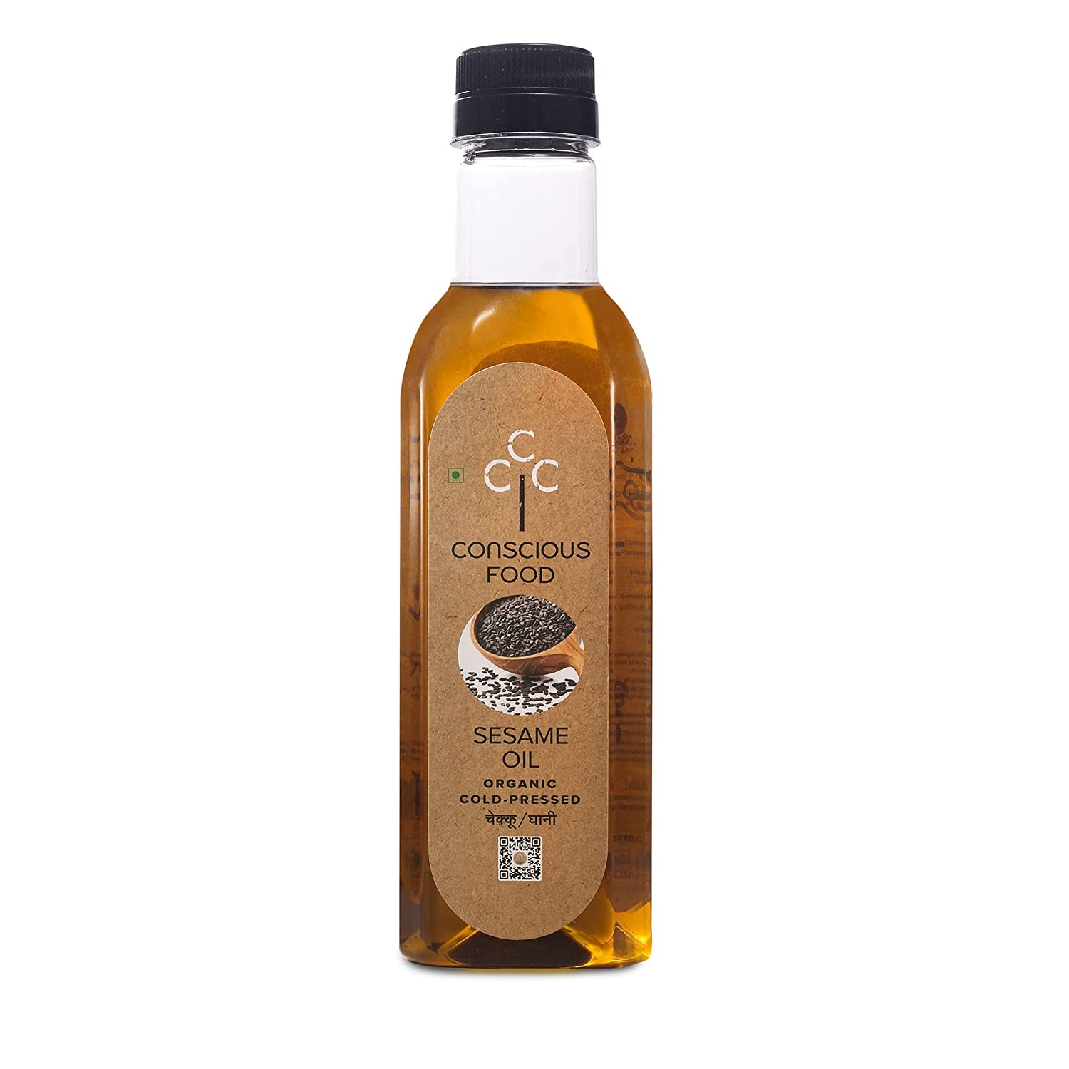 Conscious Food Organic Cold Pressed Sesame Oil - Distacart