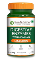 Pure Nutrition Digestive Enzymes with Bromelain Veg Capsules