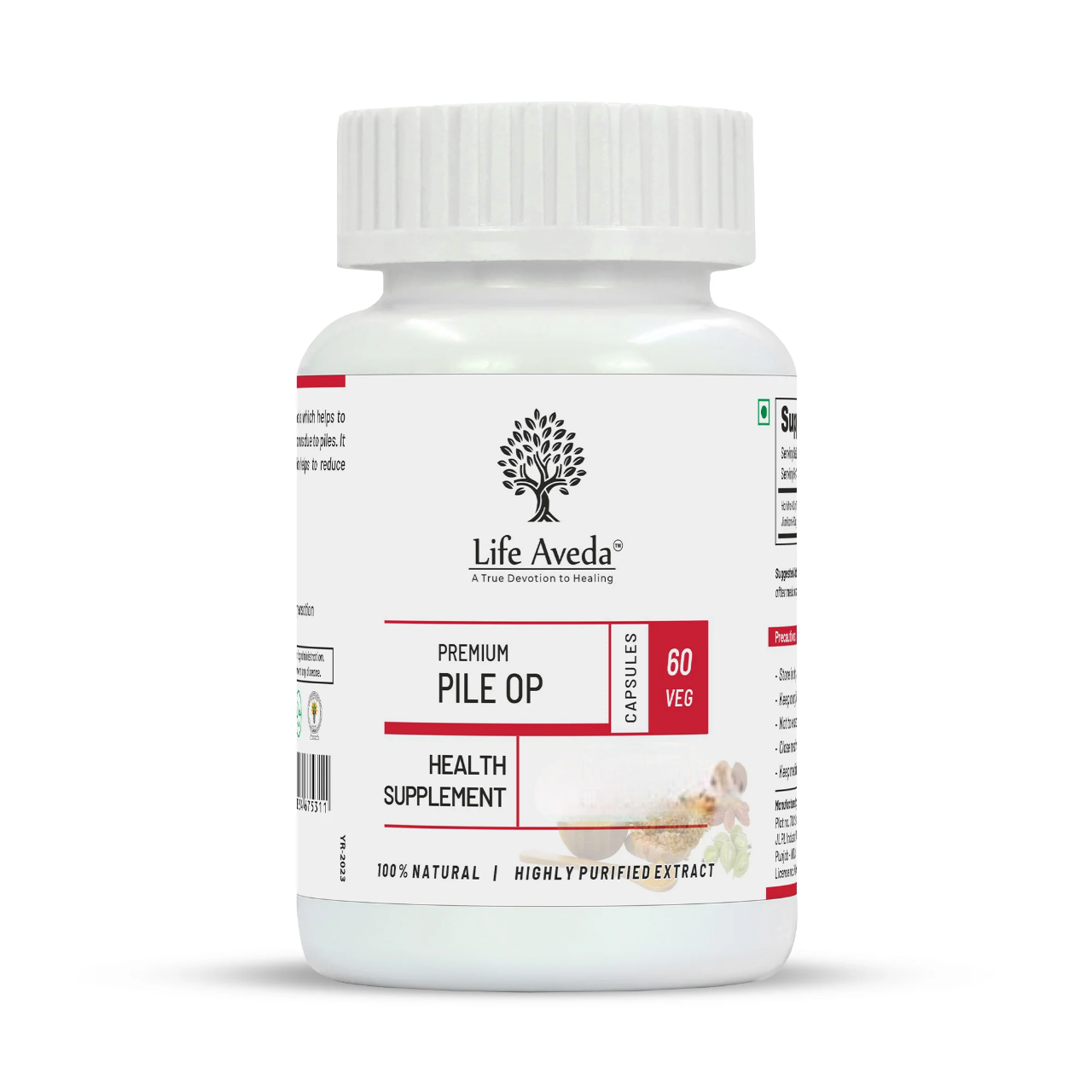 Life Aveda Premium Pile OP Capsules - Distacart