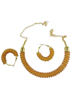 Mominos Fashion Johar Kamal Gold-Plated Brass Finish Hasli Design Choker For Women (Golden) - Distacart