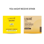 Lakme Sun Expert Ultra Matte Spf 40 PA+++ Compact - Distacart