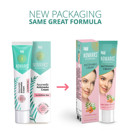 Bajaj Nomarks Ayurvedic Antimarks Cream For Normal Skin