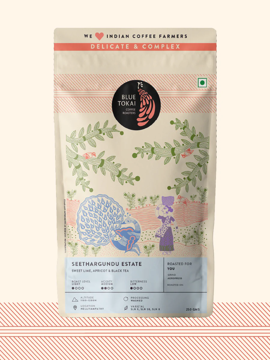Blue Tokai Coffee Roasters Seethargundu Estate - Distacart