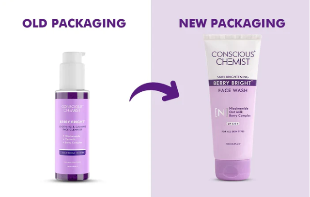 Conscious Chemist Berry Bright Soothing & Calming Face Cleanser