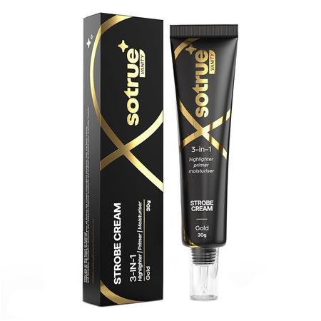 Sotrue Strobe Illuminating Cream + Moisturizer With Hyaluronic Acid - Gold