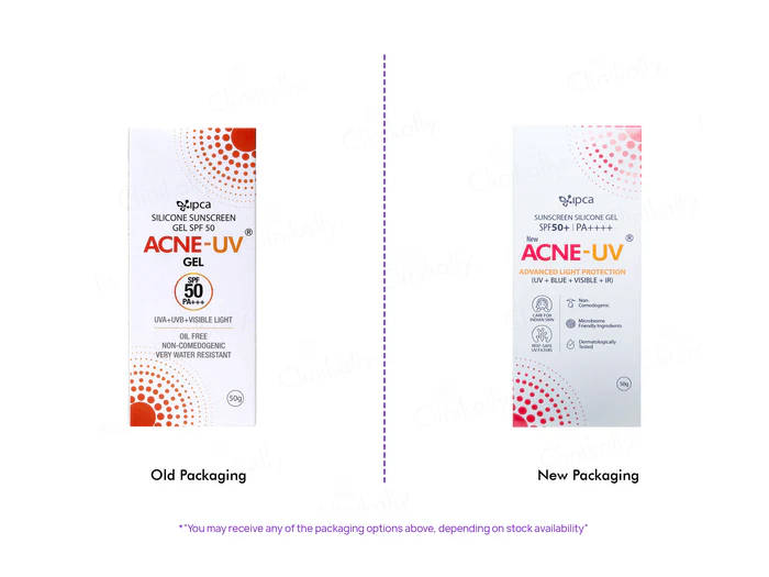 Ipca Acne UV Gel SPF 50 - Distacart