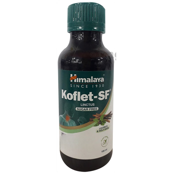 Himalaya Koflet-SF Linctus Sugar Free (100ML) - Distacart