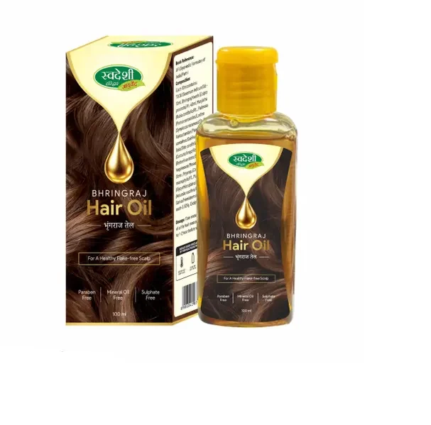 Swadeshi Bhringraj 100% Pure Ayurvedic Oil