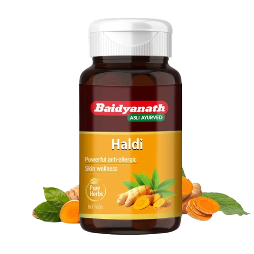Baidyanath Kolkata Haldi Tablets - Distacart