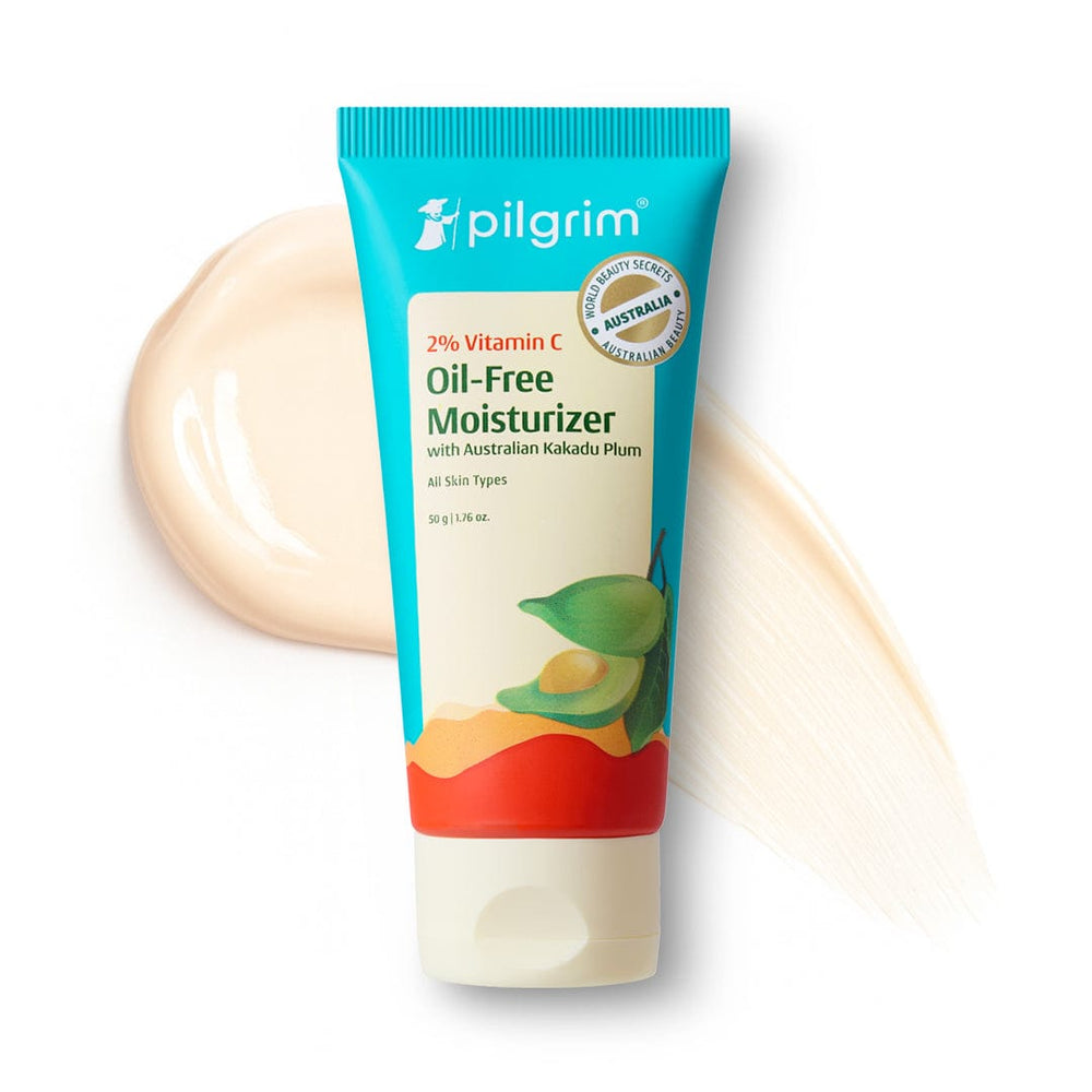 Pilgrim Australian 2% Vitamin C Oil free Moisturizer with Kakadu Plum & Lime Pearl For Oily & Acne Prone Skin - Distacart