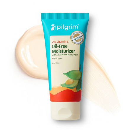 Pilgrim Australian 2% Vitamin C Oil free Moisturizer with Kakadu Plum & Lime Pearl For Oily & Acne Prone Skin