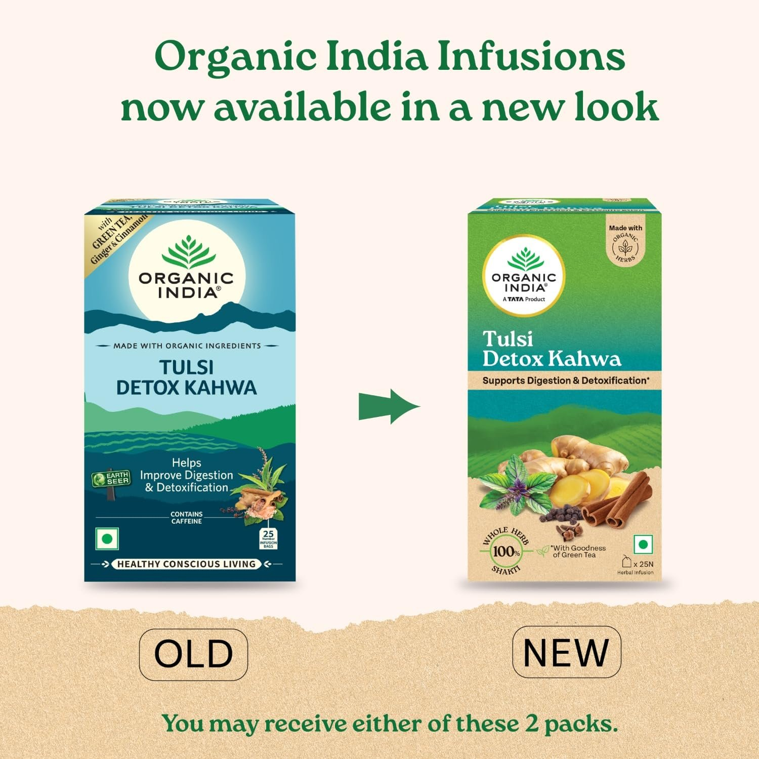 Organic India Tulsi Detox Kahwa - Distacart