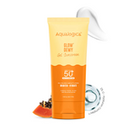 Aqualogica Glow + Dewy Sunscreen With Papaya & Vitamin C SPF 50+ PA++ - Distacart