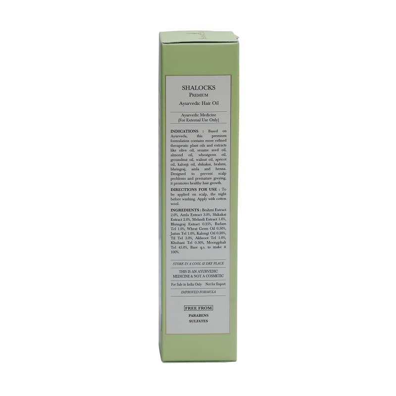 Shahnaz Husain Shalocks Plus Ayurvedic Oil - Distacart