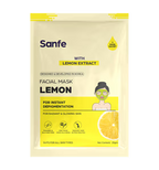 Sanfe Instant Depigmentation Lemon Facial Mask - Distacart