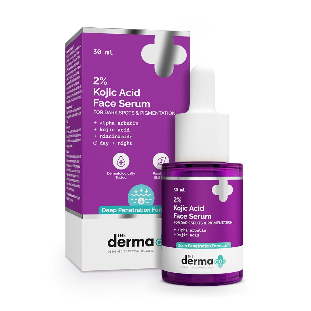 The Derma Co 2% Kojic Acid Face Serum with 1% Alpha Arbutin & Niacinamide