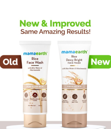 Mamaearth Rice Face Wash With Rice Water & Niacinamide - Distacart