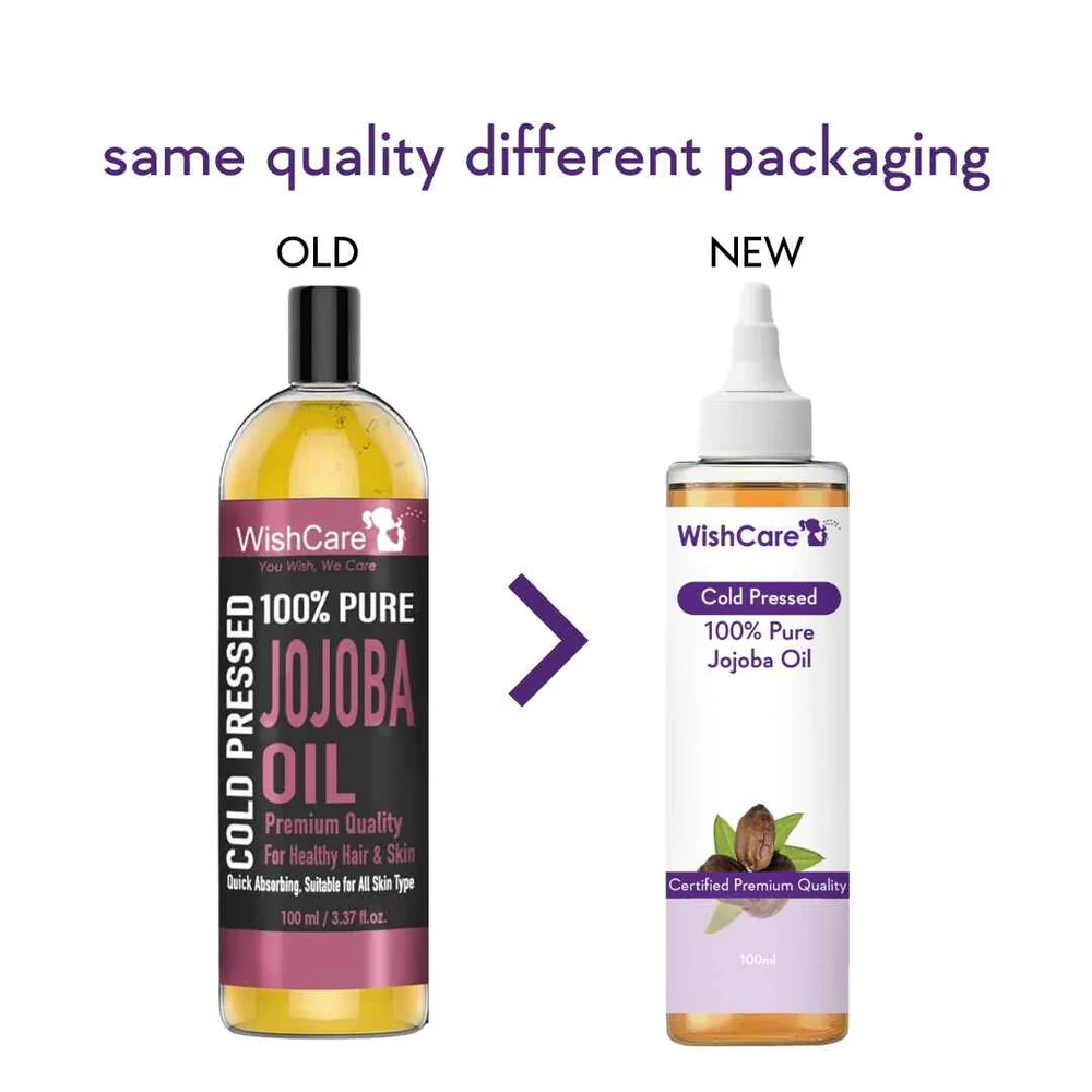 Wishcare 100% Pure Cold Pressed Jojoba Oil