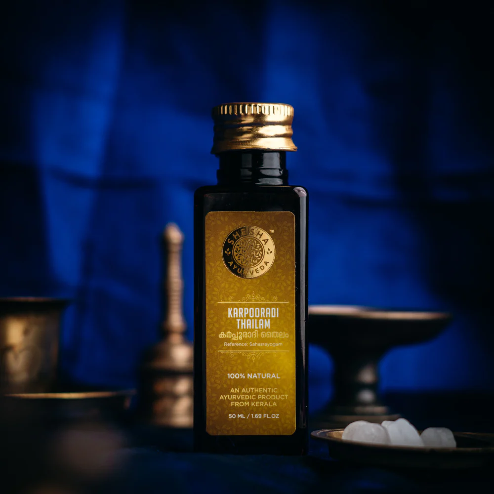 Shesha Ayurveda Karpooradi Thailam - Distacart