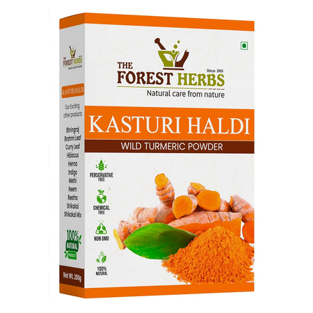 Forest Herbs Kasturi Haldi Face Care Powder