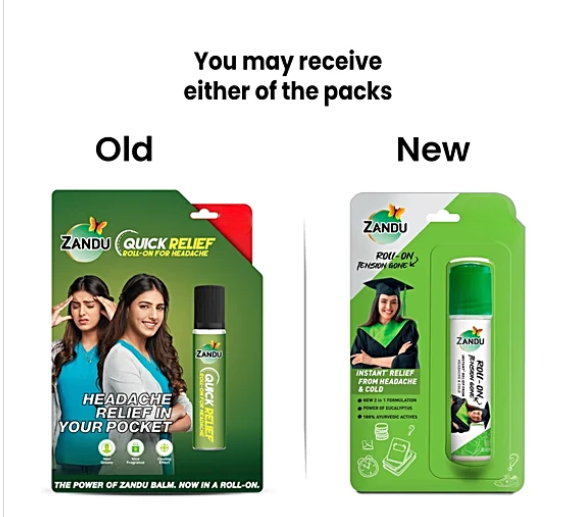 Zandu Quick Relief Roll-On - Distacart
