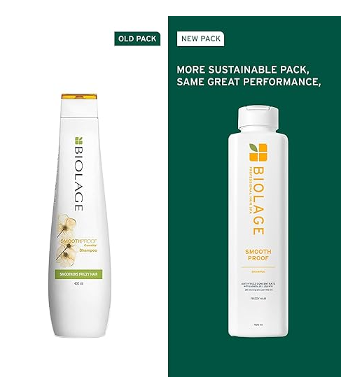 Matrix Biolage Smoothproof Anti-Frizz Shampoo And Conditioner Combo For Dry And Frizzy Hair