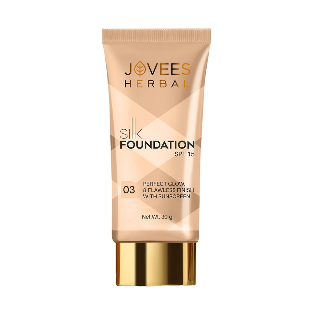 Jovees Silk Foundation SPF 15 - Shade 3