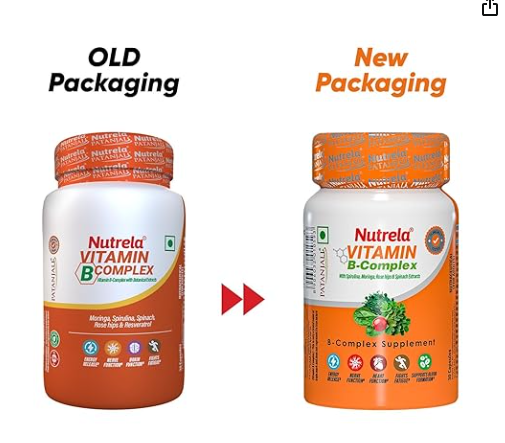 Patanjali Nutrela Vitamin B-complex Capsules - Distacart