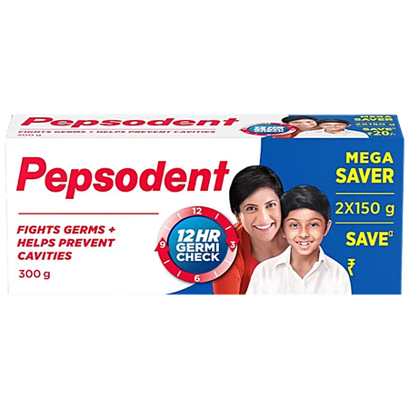 Pepsodent Germicheck 8 Actions Toothpaste With Anti-Germ Formula