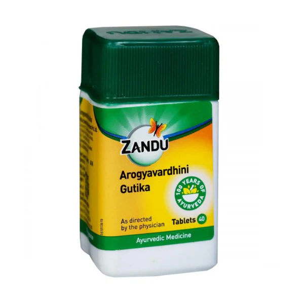 Zandu Arogyavardhini Gutika 40 Tab - Distacart