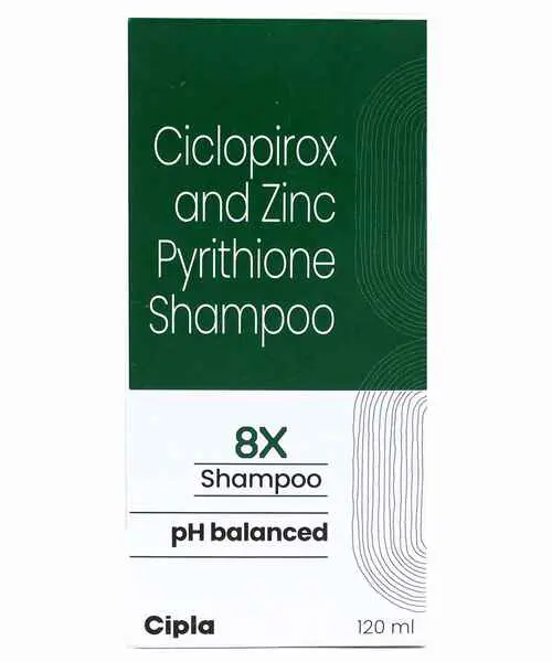 Cipla 8X Shampoo with pH Balanced - Distacart