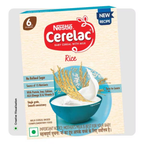 Nestle Cerelac Baby Cereal with Milk - Rice, From 6-12 Months